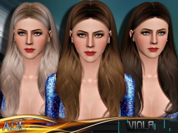 Ade   Viola hair for TS3 by The Sims Resource for Sims 3