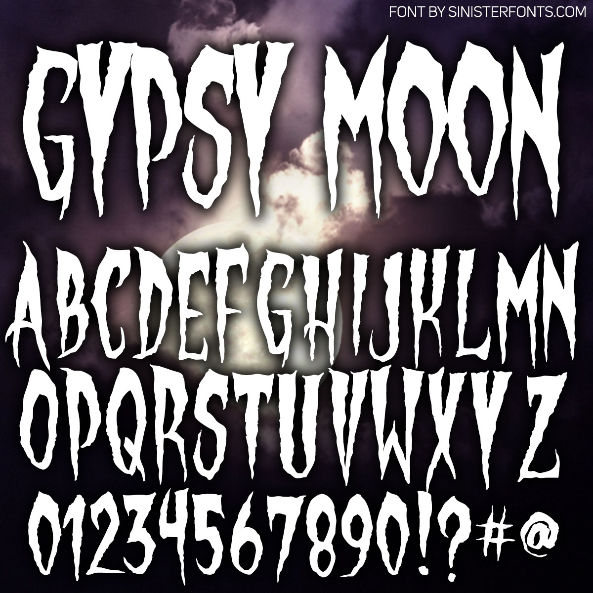 Creepy fonts - juluuae