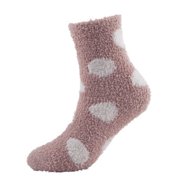 pink fuzzy socks