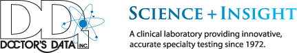 Doctor's Data logo a clinical laboratory providing innovative, accurate specialty testing.