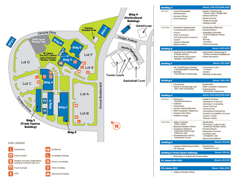 Austin Community College Campuses Map