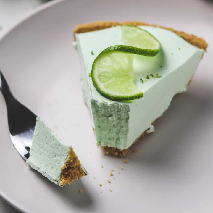 skinny no bake key lime pie