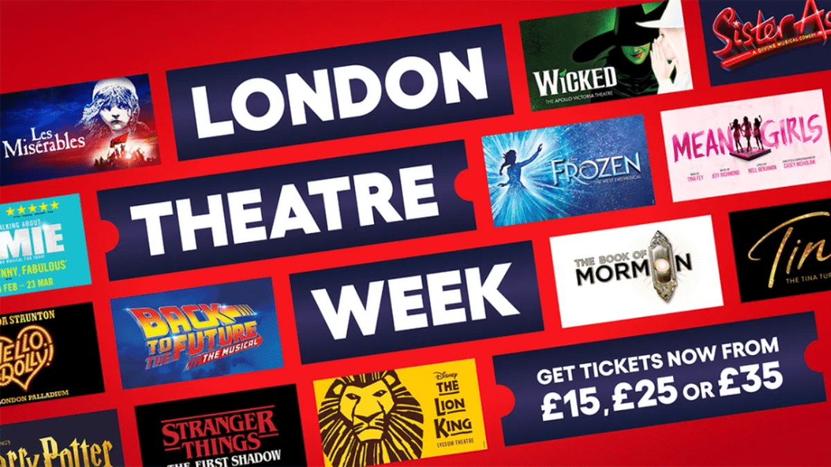 London Theatre Week 2024: tickets from simply £15 - KYFOL