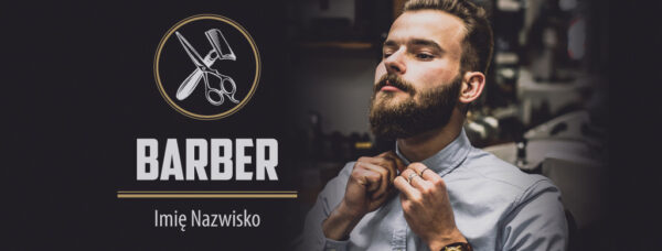 Facebook cover (zdjęcie w tle) Barber - hippsterski - obrazek 2