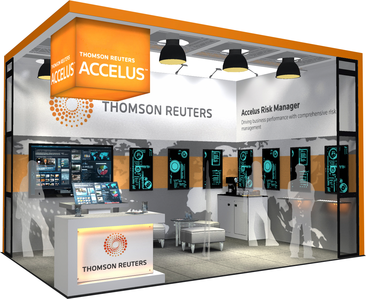 a tradeshow custom booth