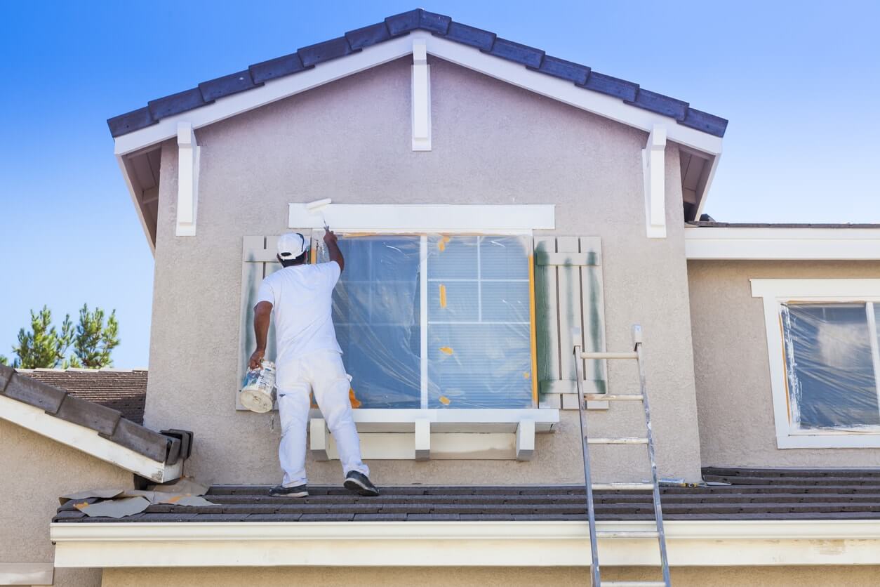 Exterior House Painting Garage at Nellie Laymon blog