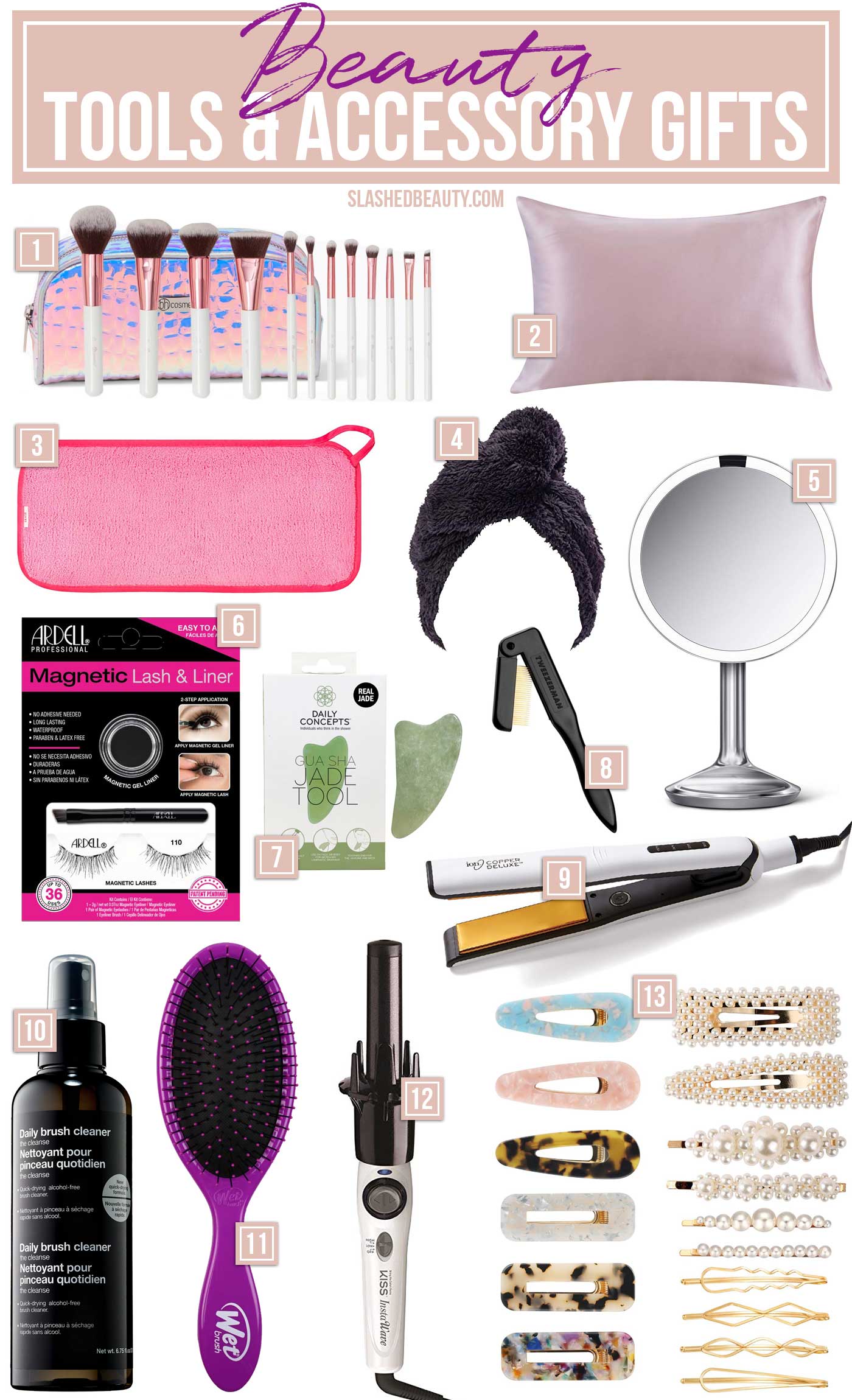 13 Beauty Tools & Accessory Gift Ideas | Beauty Gift Ideas| Slashed Beauty