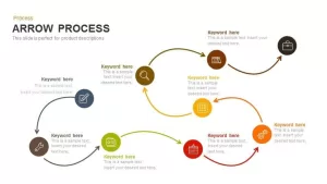 Process Arrows PowerPoint Templates &amp; Keynote template