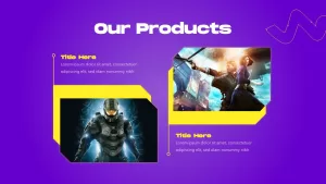 our-products-ppt-template