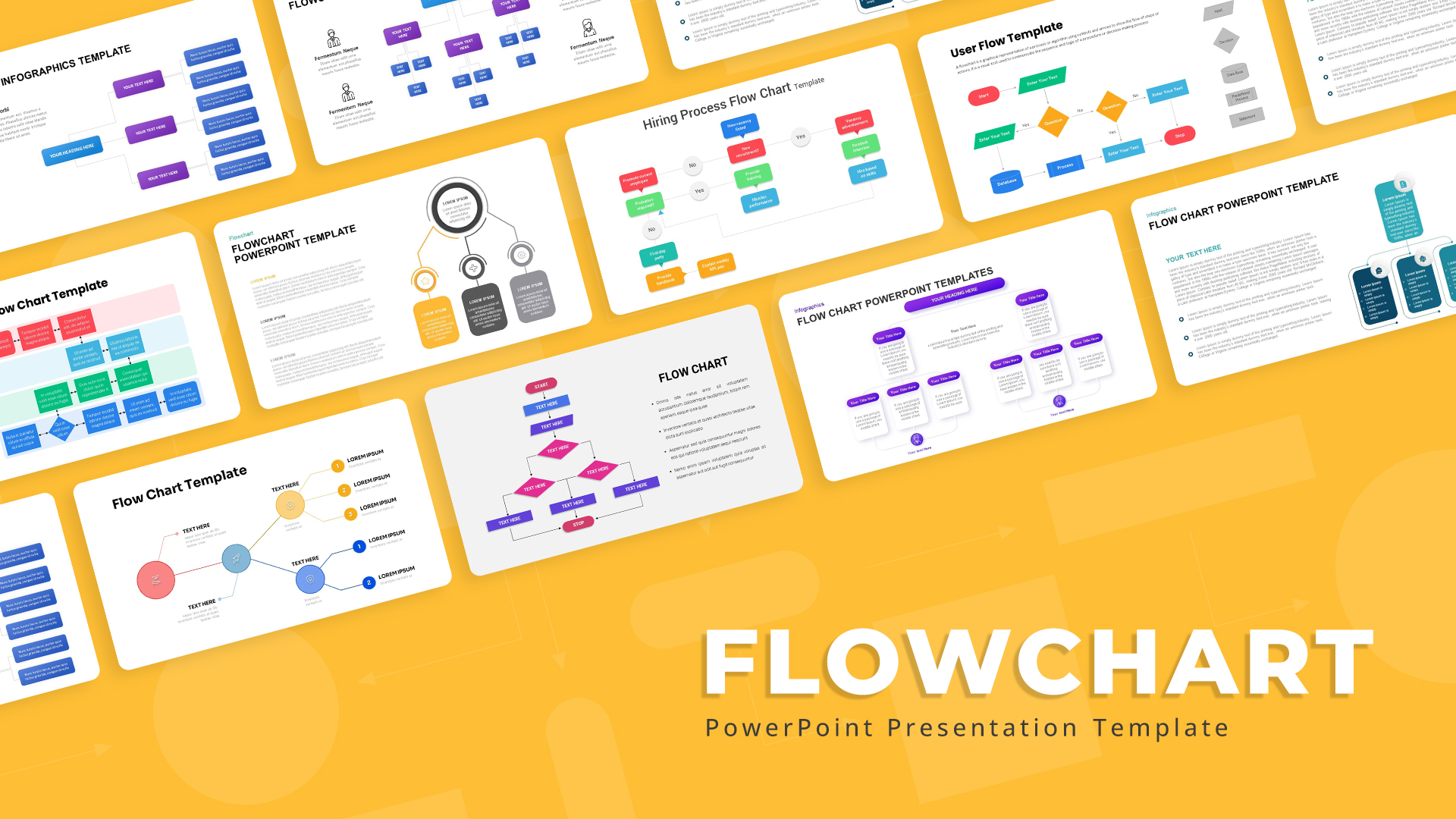 Flowchart PowerPoint Templates & Keynote Slides