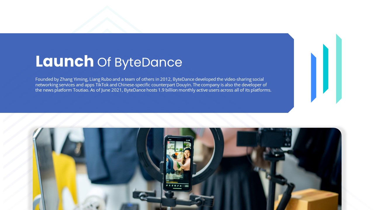 bytedance template for PowerPoint