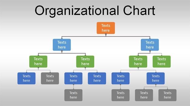 Free Organizational Chart Template from slidehunter.com