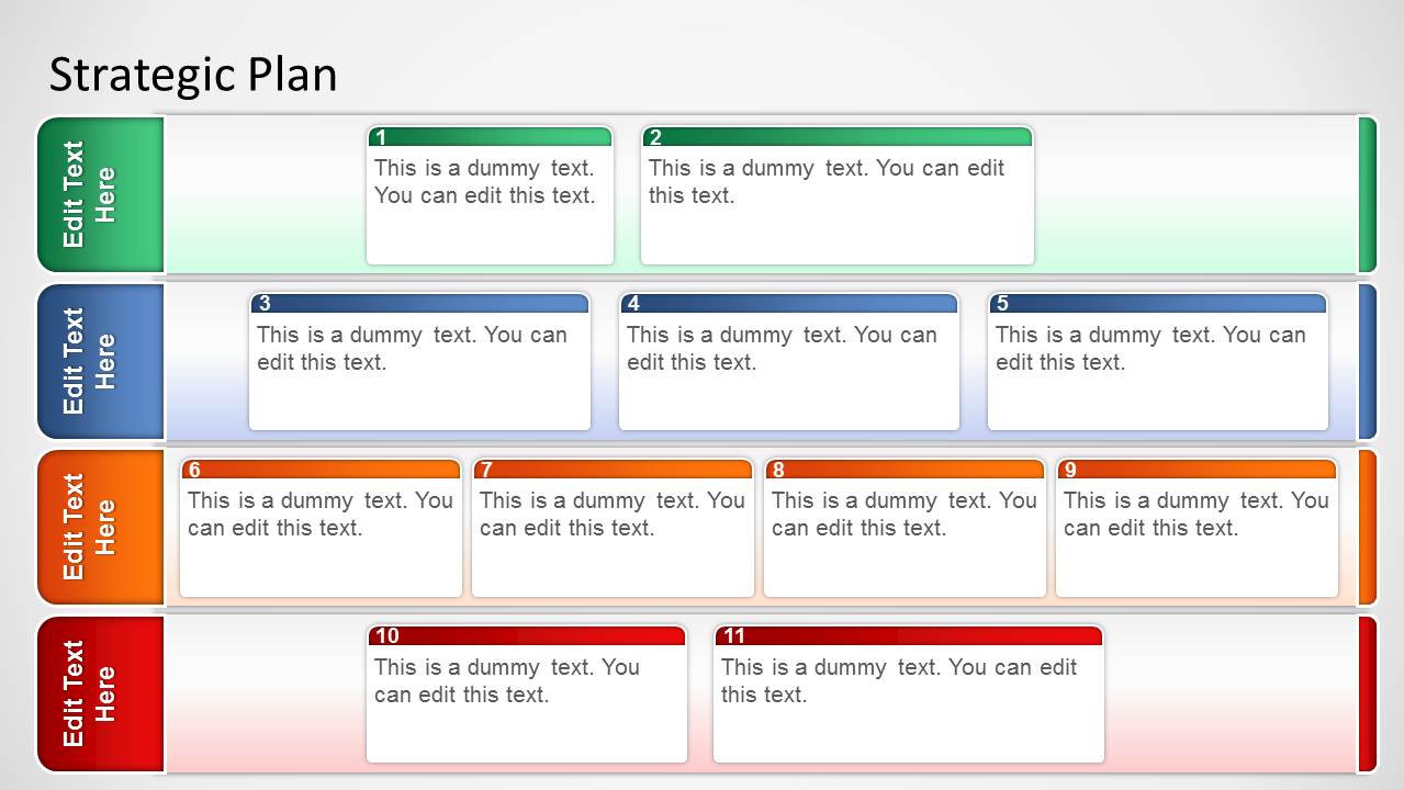 Strategic Plan Ppt Template - Printable Word Searches