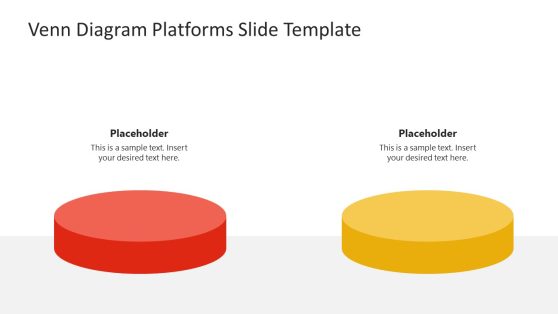 Venn Diagram Platforms PowerPoint Template