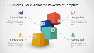 4 Cube Block Stages