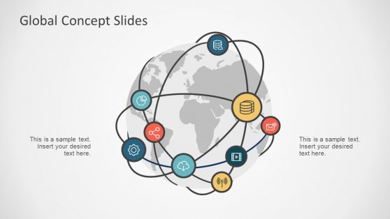 Global Network Concept PowerPoint Templates