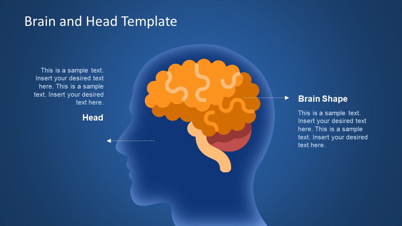 Medical Brain Powerpoint Background