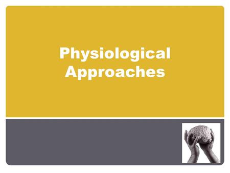 Physiological Approaches. Electrodermal Activity (EDA): Skin Conductance Most obtained by electrodes or sensors placed on the skin surface. Advantage: