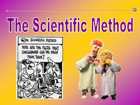 The Scientific Method.