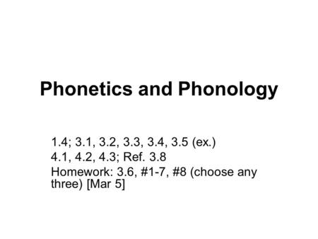 Phonetics and Phonology - ppt video online download