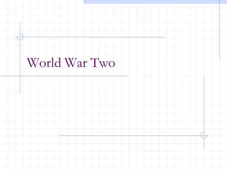 World War Two. Start of the War On September 1 st 1939 Germany invaded Poland starting the war Germany was able to conquer Poland in weeks using a massive.