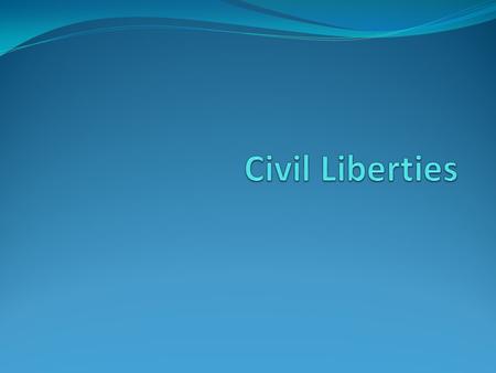 1 st Amendment: Freedom of Expression “Congress shall make no law.