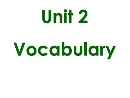 Unit 2 Vocabulary. Angle A shape, formed by two lines or rays diverging from a common point (the vertex). The angle is.