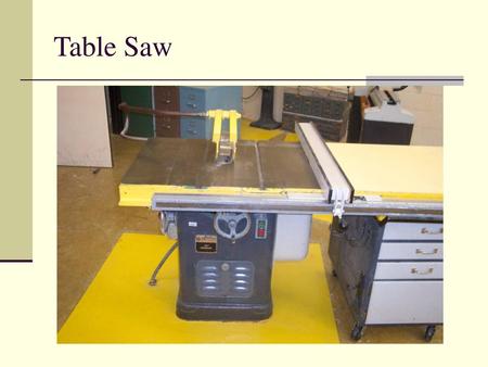 Table Saw.