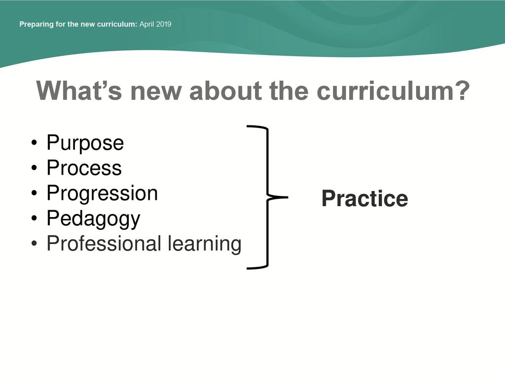 ‘Understanding curriculum … means to understand the cultural ...