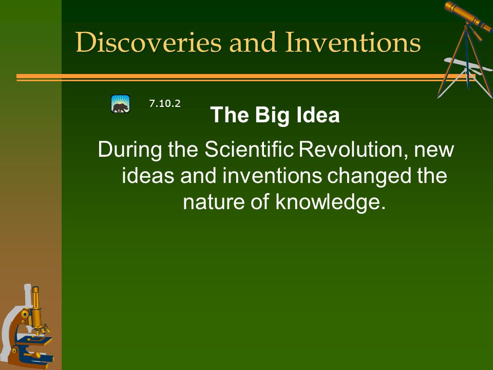 Scientific Revolution Inventions And Discoveries