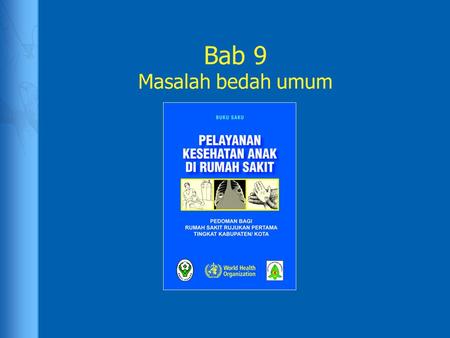 Bab 9 Masalah bedah umum.