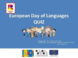 European day of languages quiz