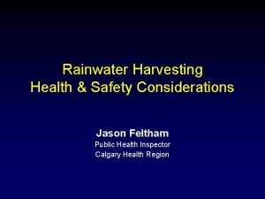 Rainwater harvesting calgary