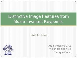 Distinctive image features from scale-invariant keypoints