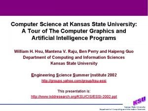 K-state computer science