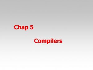 Machine dependent compiler features