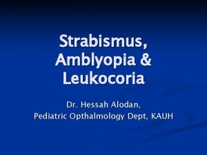 Persistent hyperplastic primary vitreous