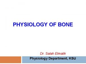 Bone metabolism