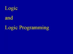 First order logic vs propositional logic