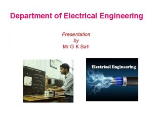 Electrical engineering presentation