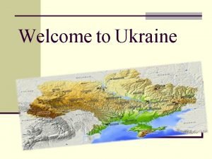 Geographical position of ukraine