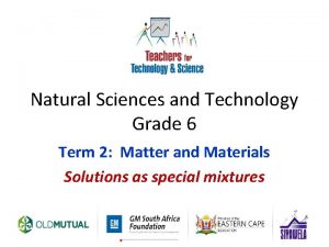 Natural science grade 6 lesson plans term 2