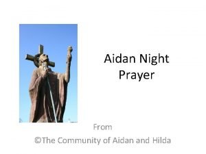 Community of aidan and hilda