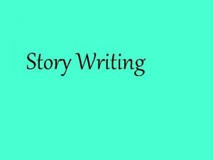 How do you start a story