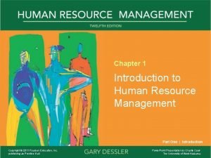 New approaches to organizing hr