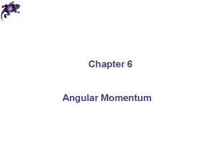 Angular momentum in classical mechanics