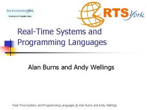 Real-time systems and programming languages