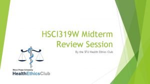 Hsci 319