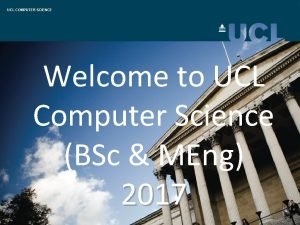 Ucl meng computer science