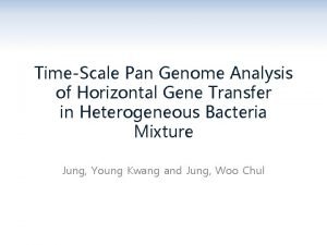 Horizontal gene transfer